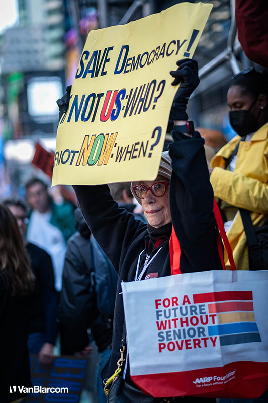 No Kings Day New York City October 18, 2025