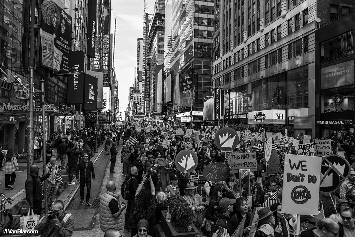 No Kings Day New York City October 18, 2025