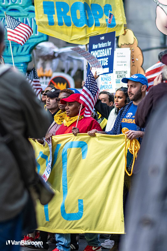 No Kings Day New York City October 18, 2025