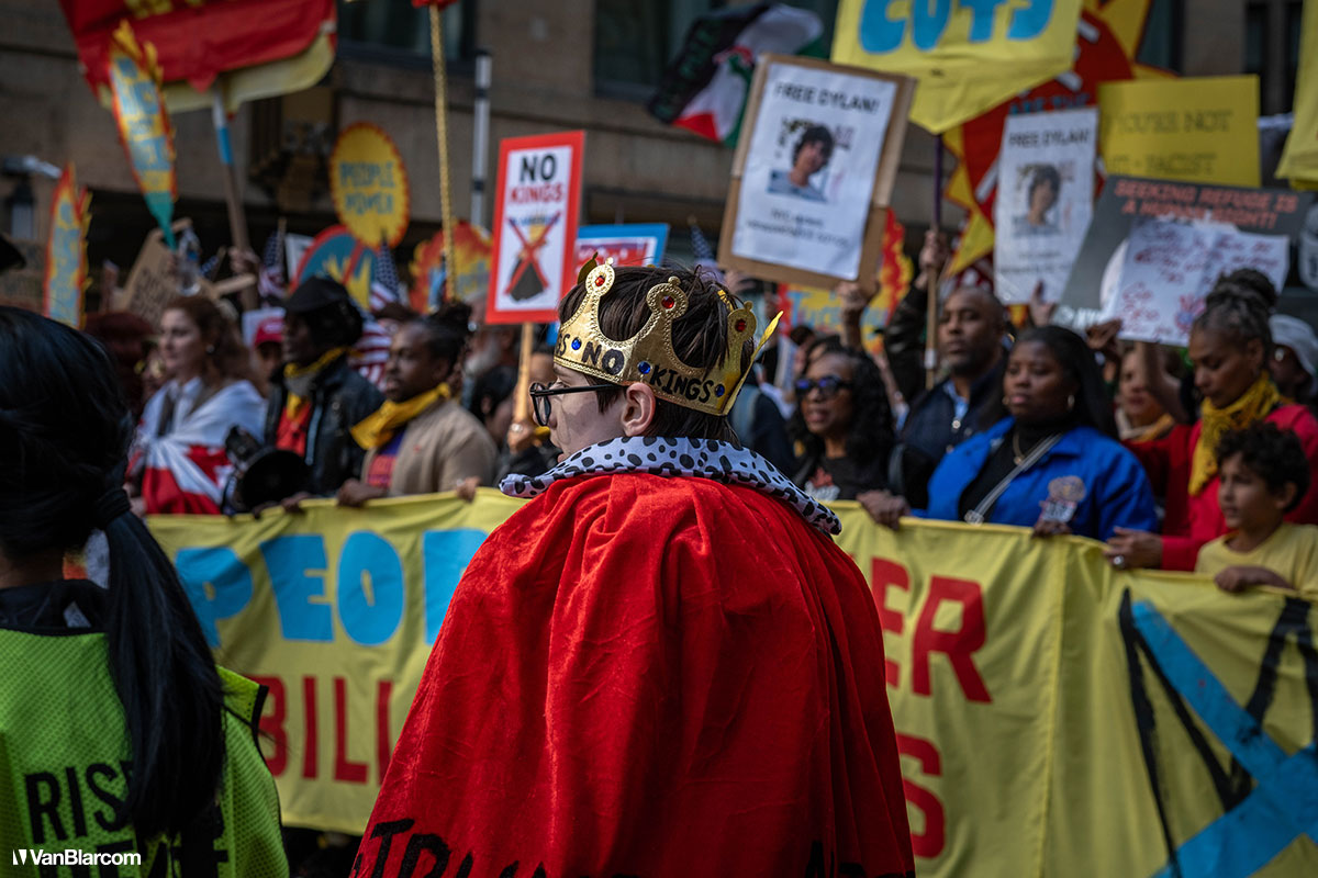 No Kings Day New York City October 18, 2025