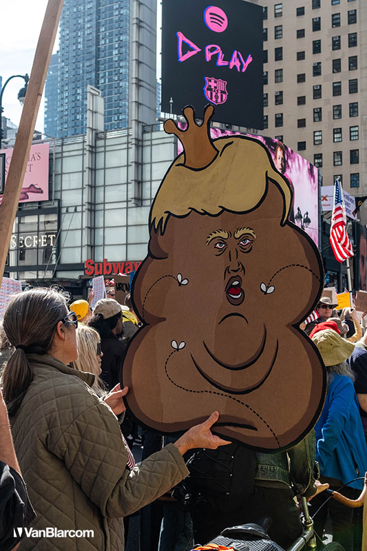 No Kings Day New York City October 18, 2025