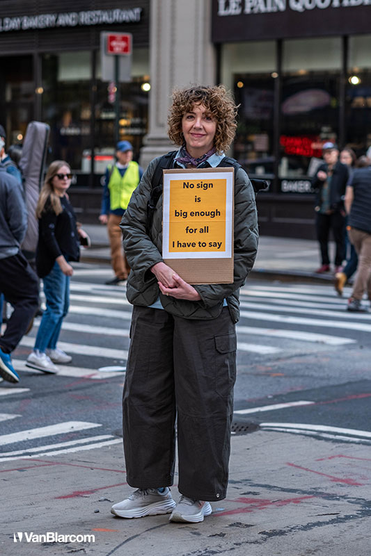 No Kings Day New York City October 18, 2025