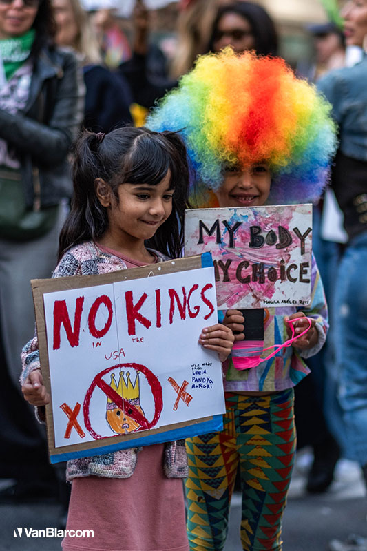 No Kings Day New York City October 18, 2025