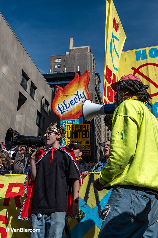 No Kings Day New York City October 18, 2025