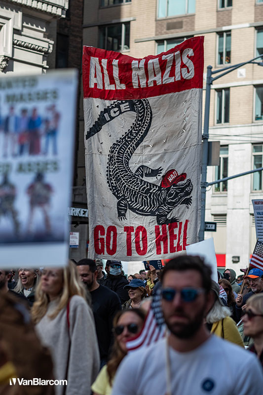 No Kings Day New York City October 18, 2025