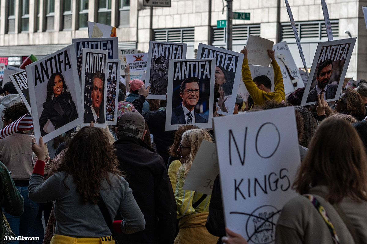 No Kings Day New York City October 18, 2025