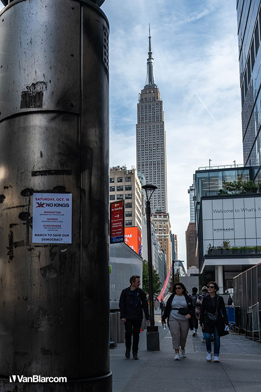 No Kings Day New York City October 18, 2025